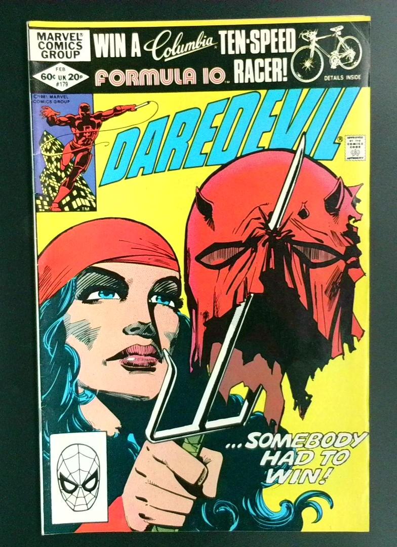 Daredevil #179 FN- Elektra Appearance Marvel 1982
