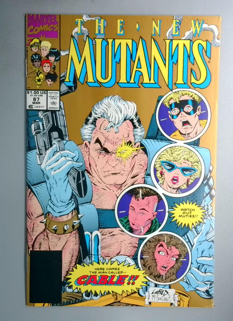 New Mutants #87 NM 2nd Print, 1st Cable Marvel 1985