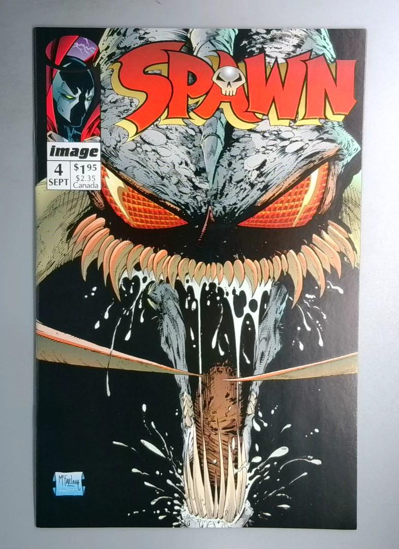 Spawn #4 VF/NM Image 1992