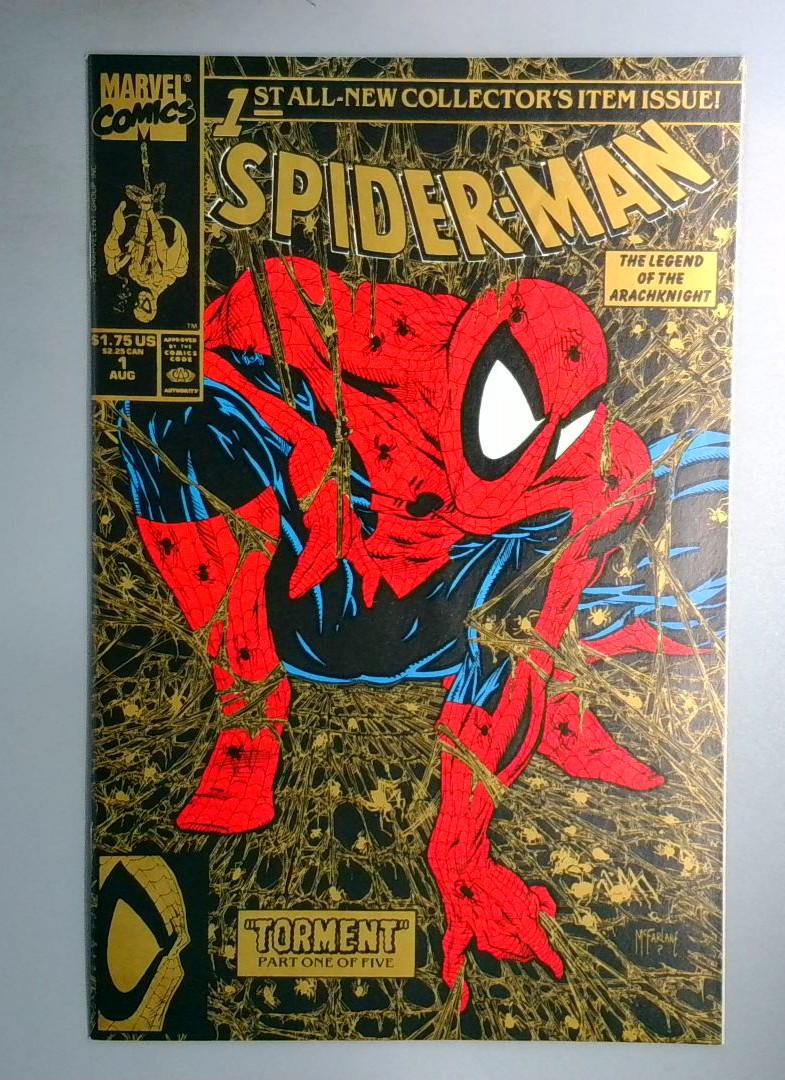 Spider-Man #1 NM Gold 2nd Printing Marvel Comics, 1990