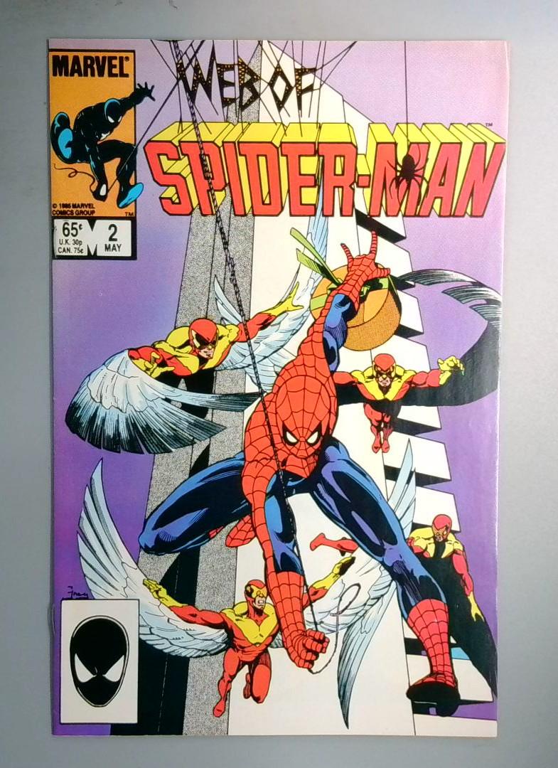 Web of Spider-Man #2 Direct Edition Marvel 1985