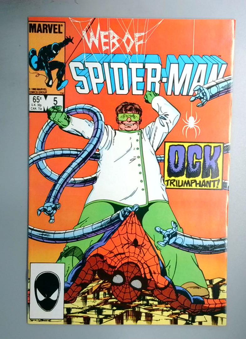 Web of Spider-Man #5 VF/NM Marvel 1985
