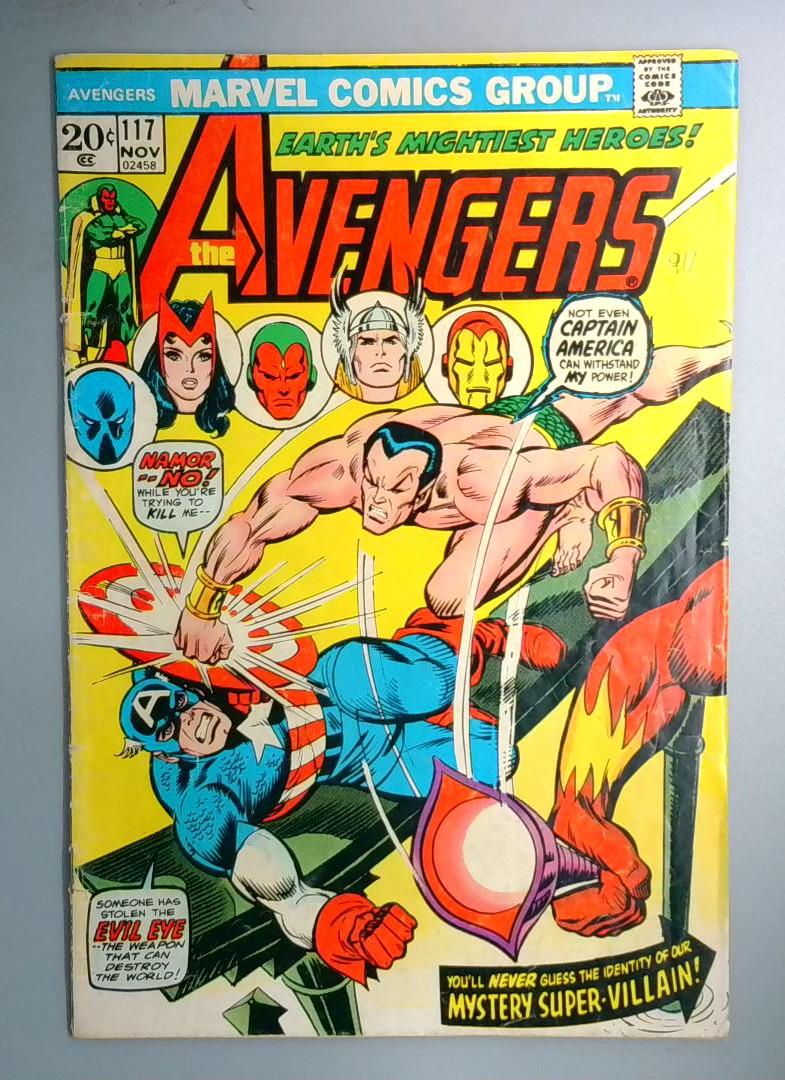 Avengers #117 Avengers Verse Defenders War Crossover Event Marvel 1973