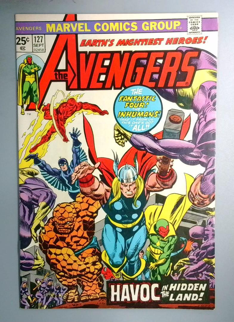Avengers #127 FN/VF 1st Appearance of Ultron-7 Marvel 1974