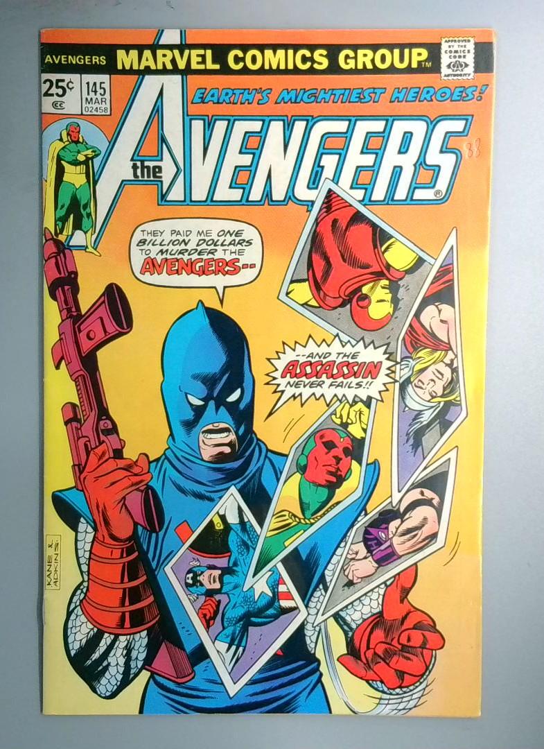 Avengers #145 1st Appearance of Assassin Marvel 1976
