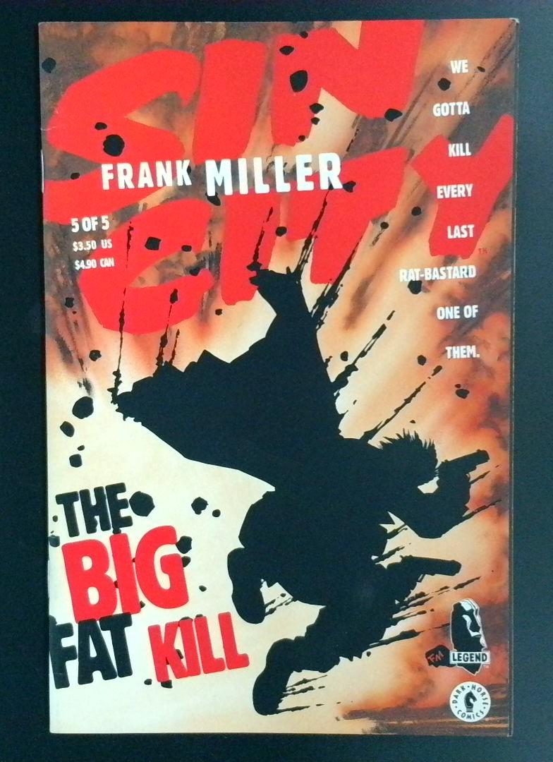 Sin City #5 of 5 The Big Fat Kill Frank Miller Dark Horse Comics 2024 EK1