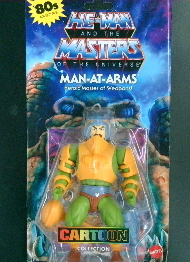 Man-At-Arms Masters of the Universe Cartoon Collection Mattel 2023 BJT1