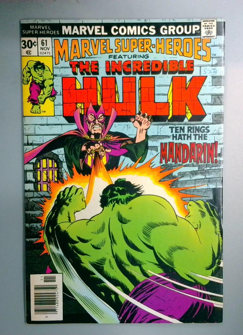 Marvel Super-Heroes #61 Reprints Incredible Hulk 107 Marvel 1976