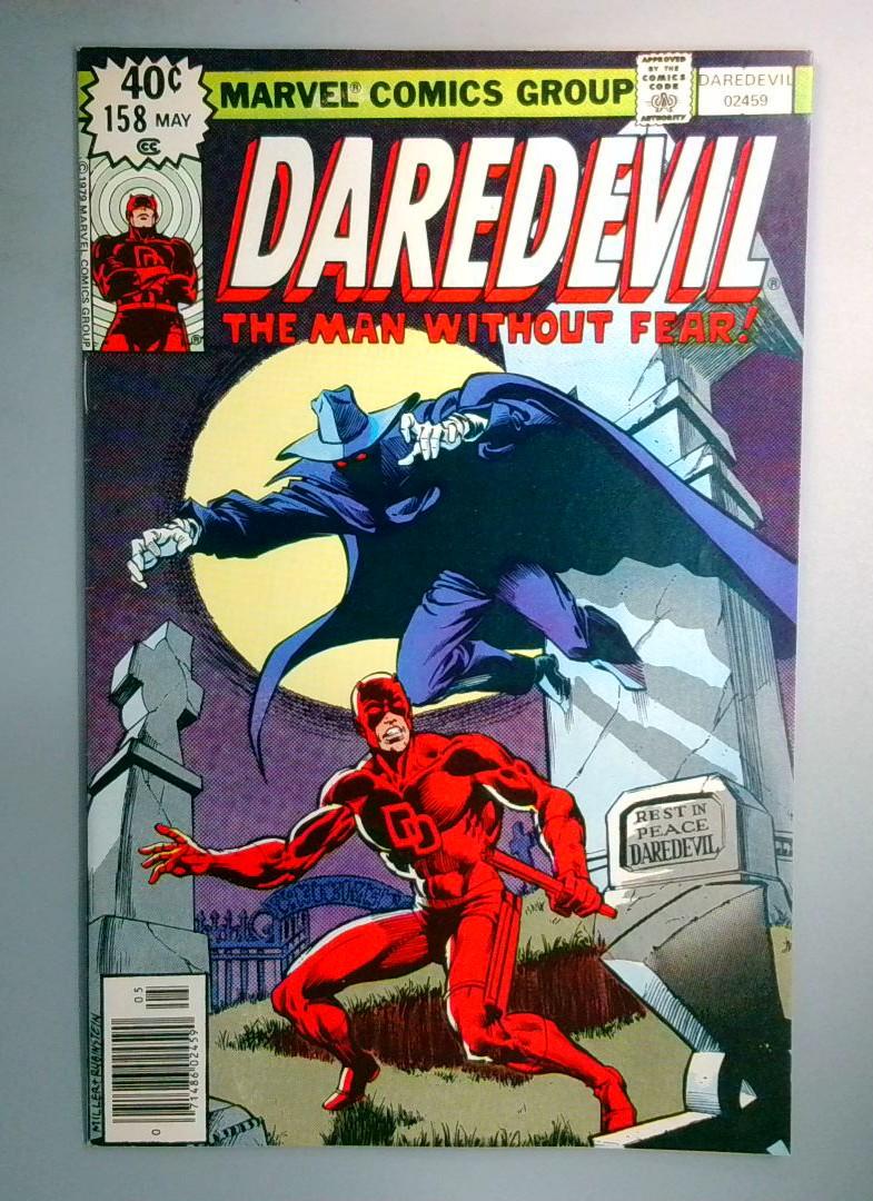 Daredevil #158 NM- First Issue of Daredevil by Artist Frank Miller Marvel 1979