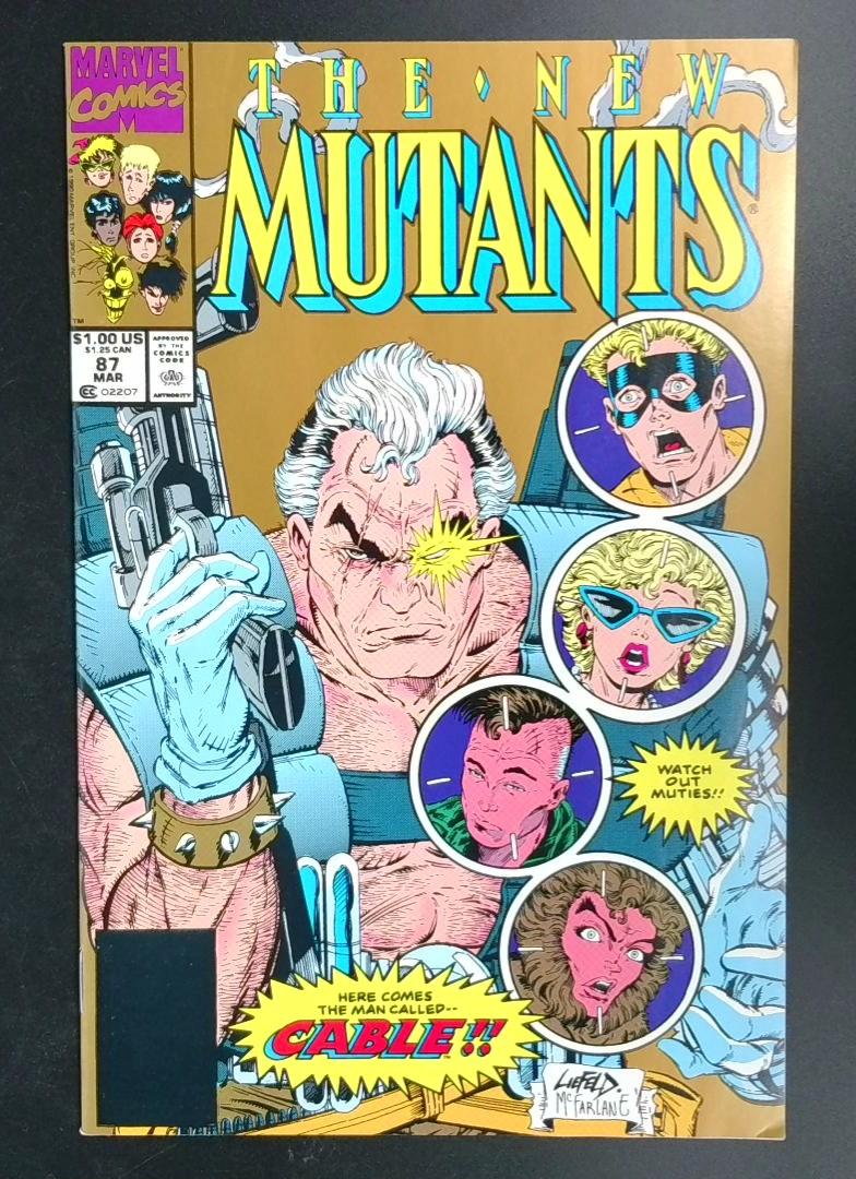 New Mutants #87 2nd Print VF Marvel 1991