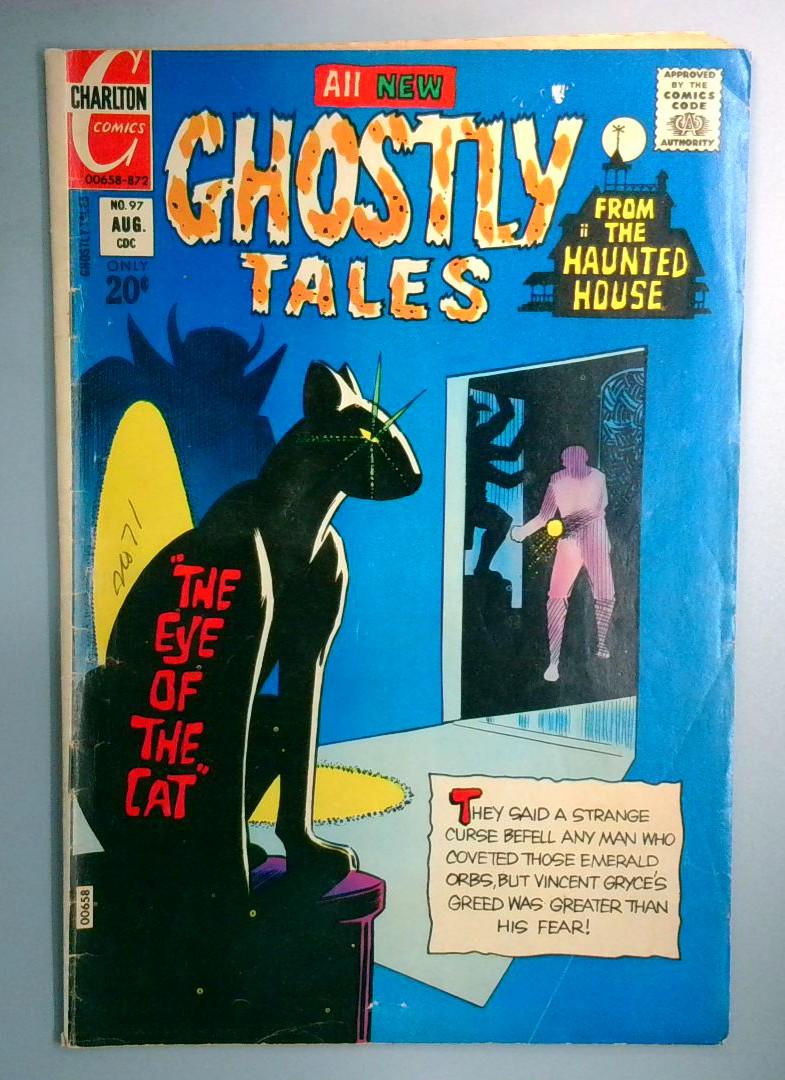 Ghostly Tales #97 VG HORROR Charlton 1972