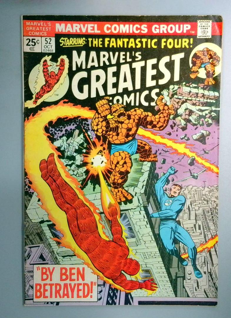 Marvel's Greatest Comics #52 Marvel 1974