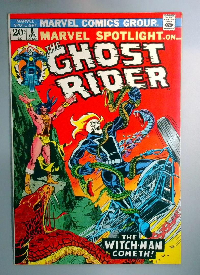 Marvel Spotlight #8 FN/VF 4th Ghost Rider Appearance Marvel 1973