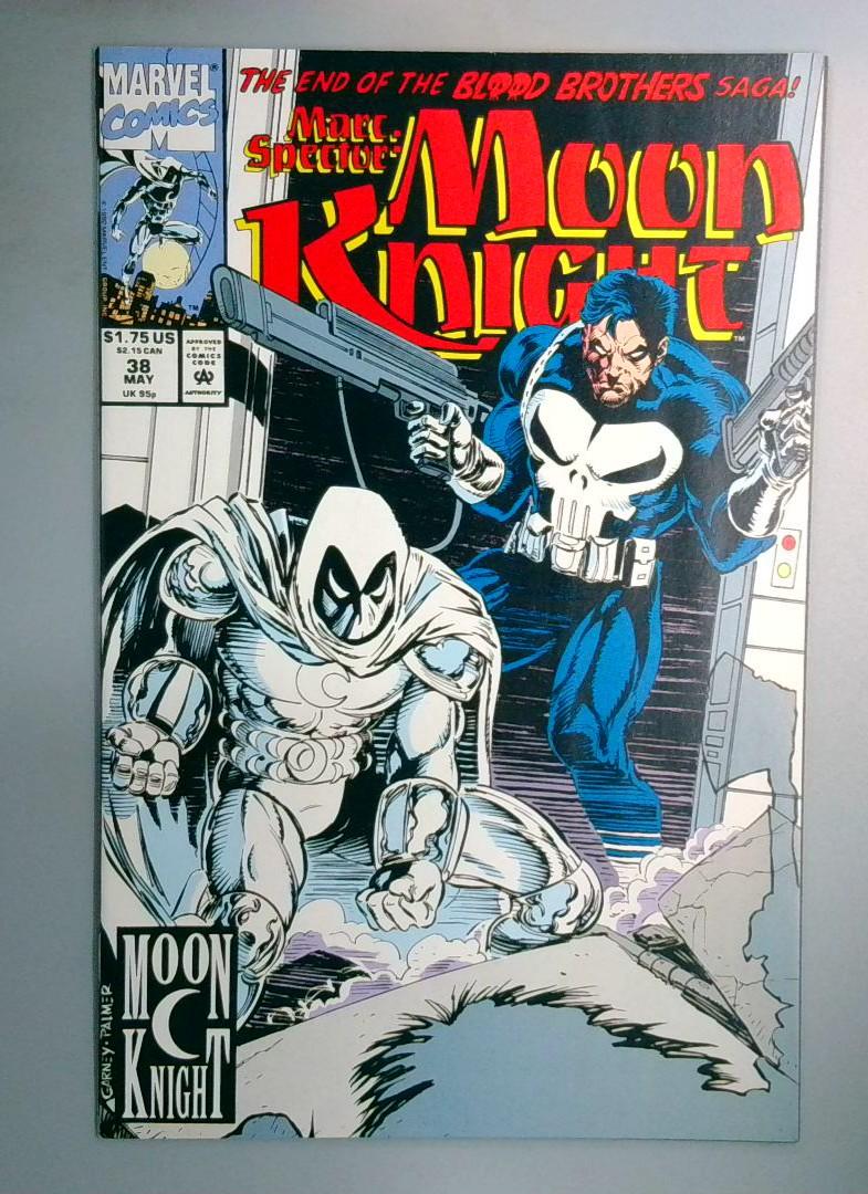 Marc Spector: Moon Knight #38 NM Punisher Marvel 1992