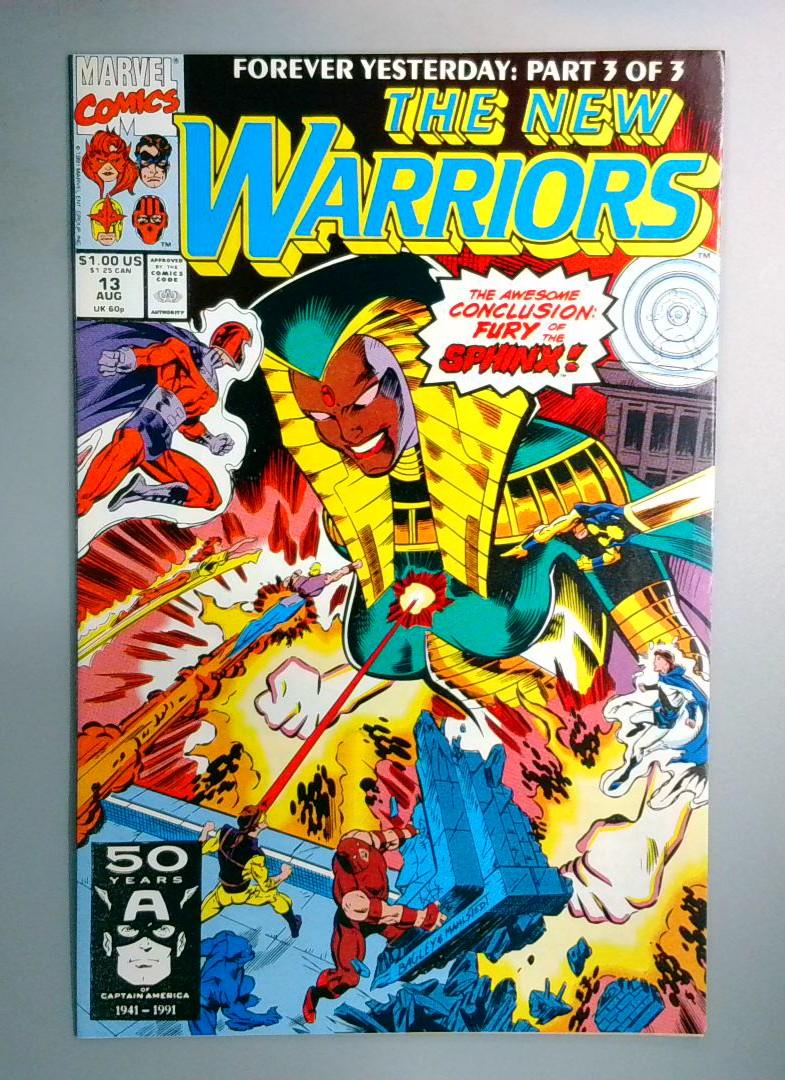New Warriors #13 Juggernaut Marvel 1991