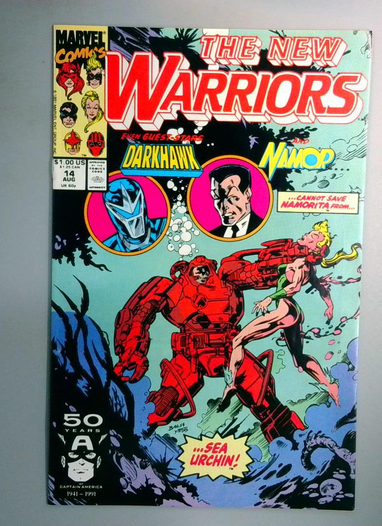 New Warriors #14 NM Marvel 1991