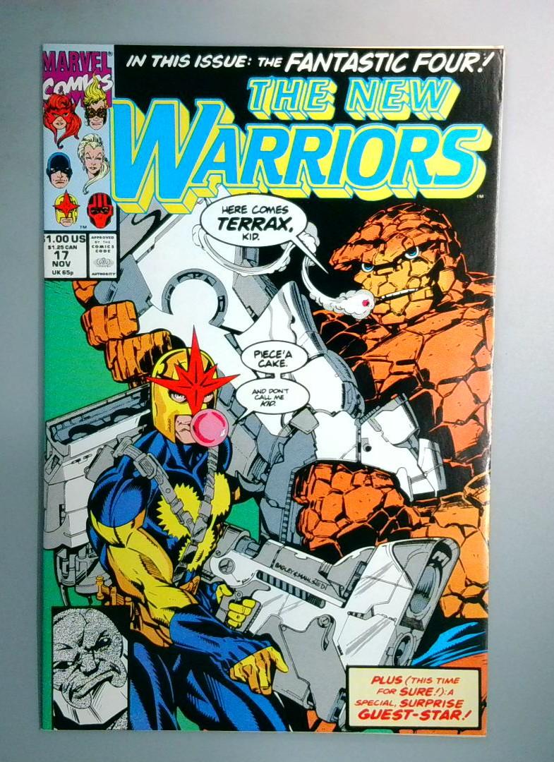 New Warriors #17 NM Marvel 1991