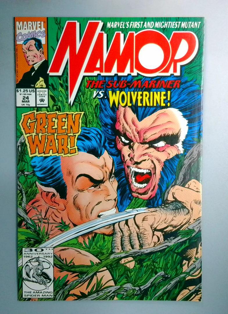 Namor #24 Wolverine Marvel 1992