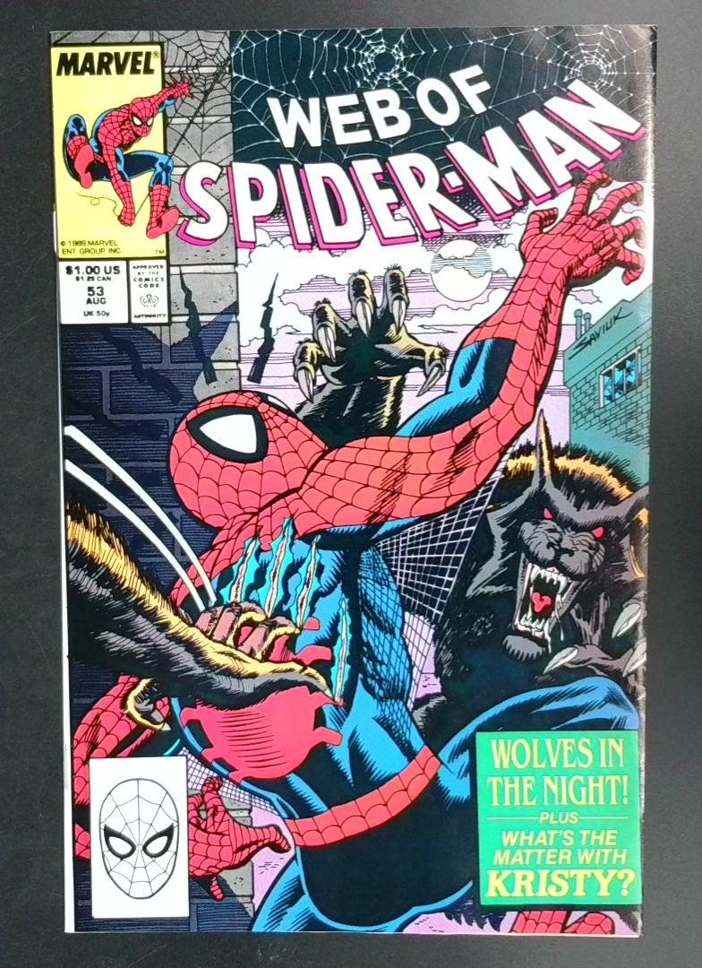 Web of Spider-Man #53 VF/NM Marvel 1989
