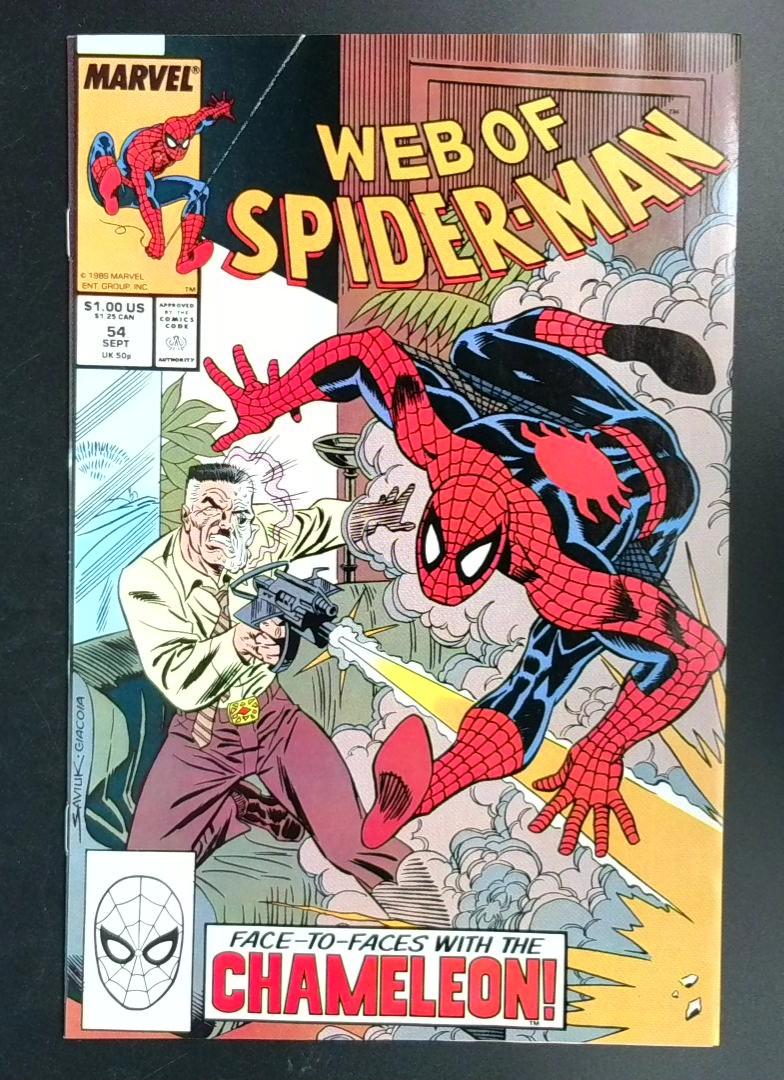 Web of Spider-Man #54 NM- Marvel 1989