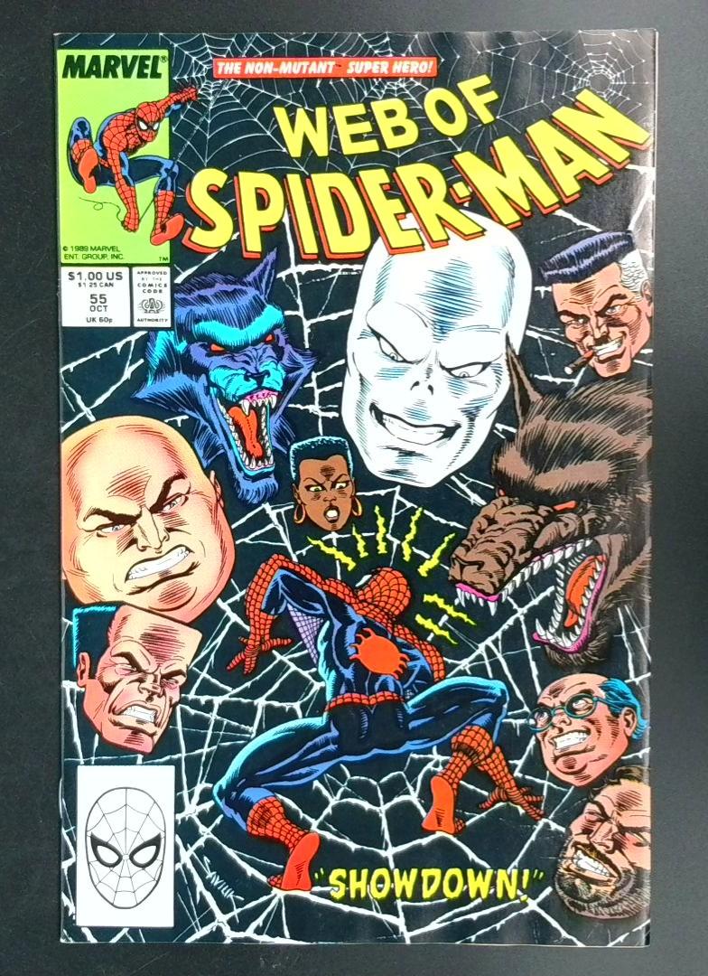 Web of Spider-Man #55 VF/NM  Marvel 1989