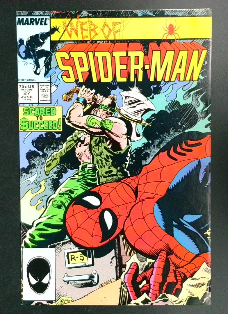 Web of Spider-Man #27 VF+Marvel 1987