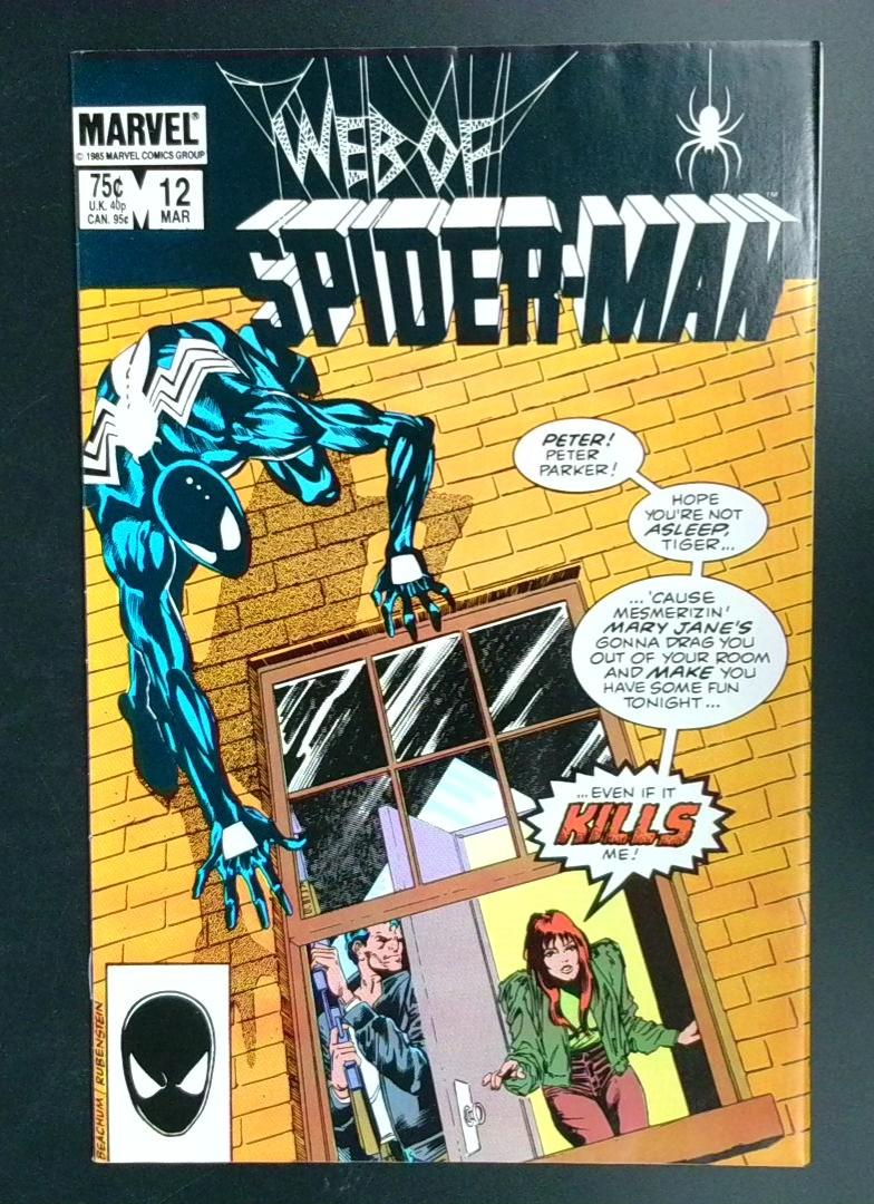 Web of Spider-Man #12 VF- Marvel 1986