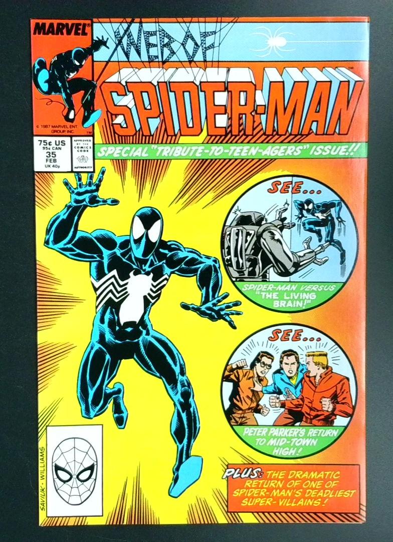 Web of Spider-Man #35 NM- Marvel 1988