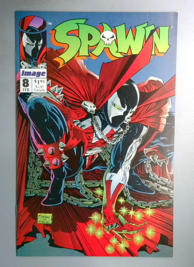 Spawn #8 Spider-Man #1 Homage Cover Image 1993