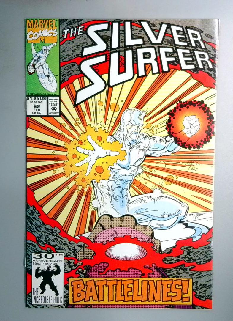 Silver Surfer #62 NM- Marvel 1992