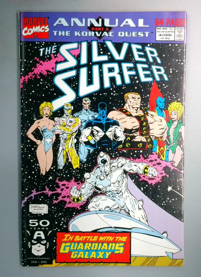 Silver Surfer Annual #3 Guardians of the Galaxy Marvel 1991