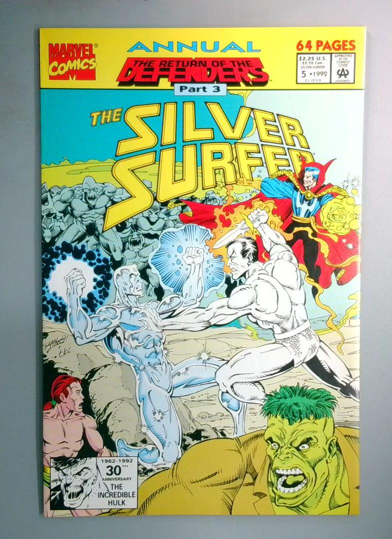 Silver Surfer Annual #5 NM- Marvel 1992