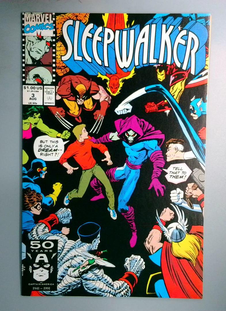 Sleepwalker #3 NM Marvel 1991