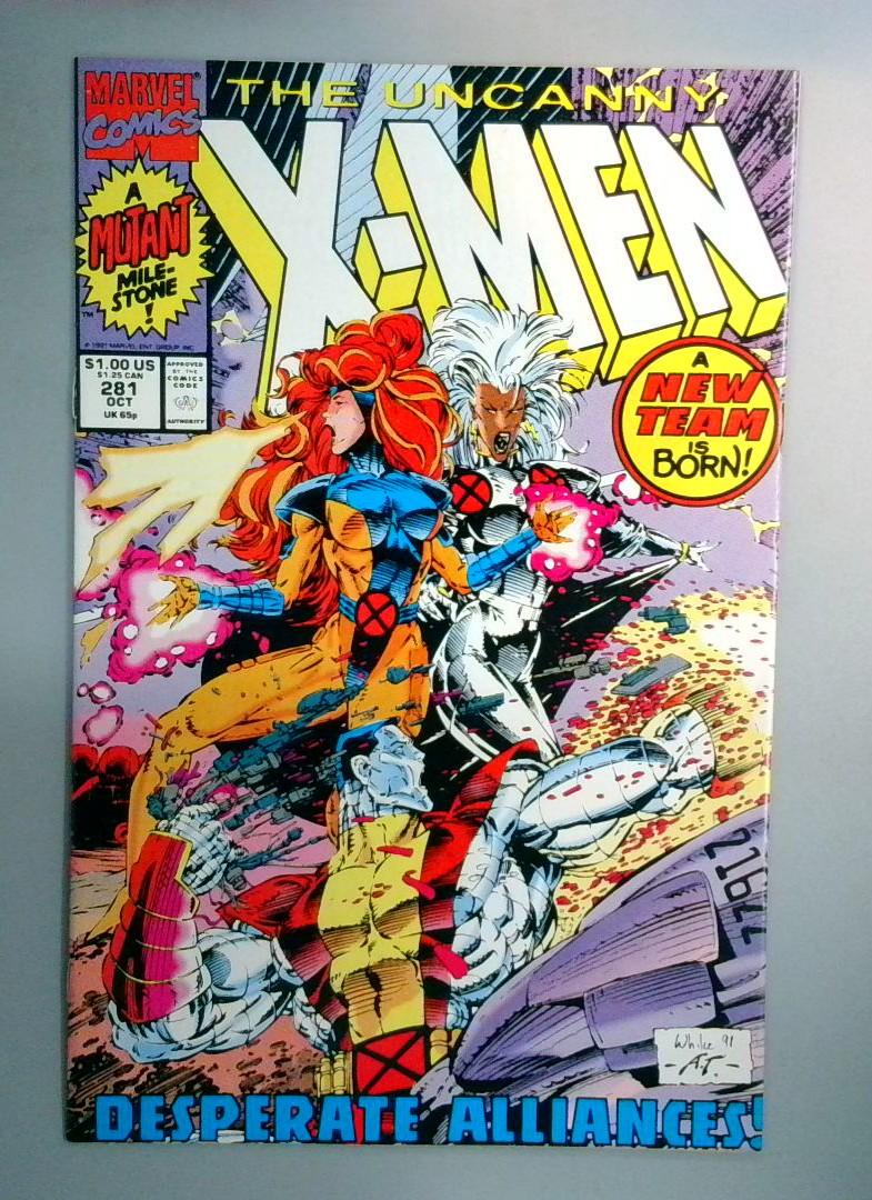 Uncanny X-Men #281 NM 1st Appearance of Trevor Fitzroy Marvel 1991 JR1