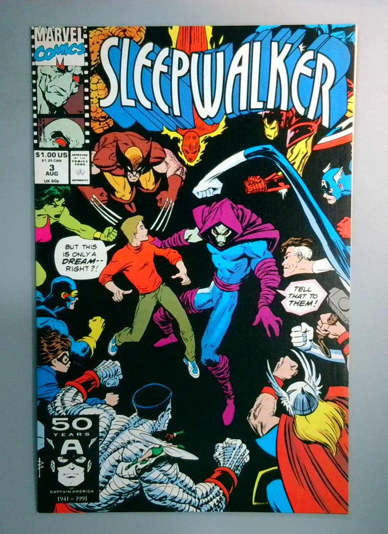 Sleepwalker #3 NM Marvel 1991