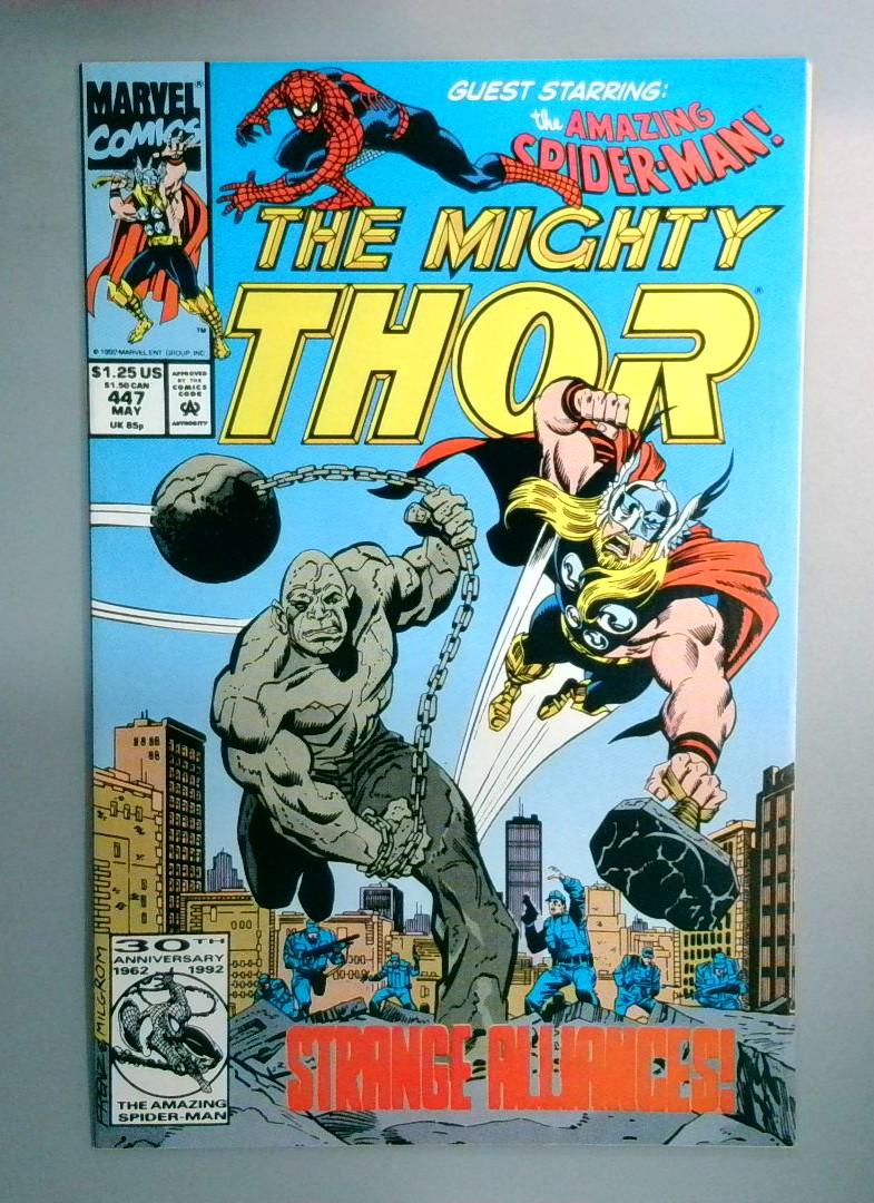 Thor #447 NM Absorbing Man Marvel 1992