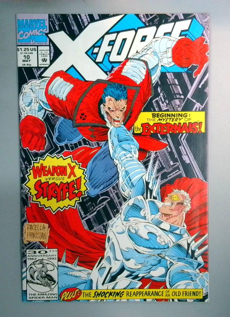 X-Force #10 NM 1st Appearance of the Externals Marvel 1992