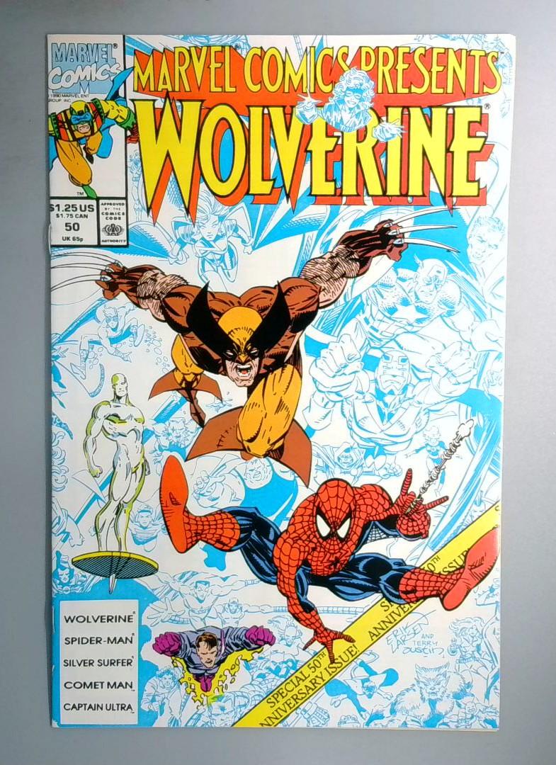 Marvel Comics Presents #50 NM Erik Larsen Cover Marvel 1990