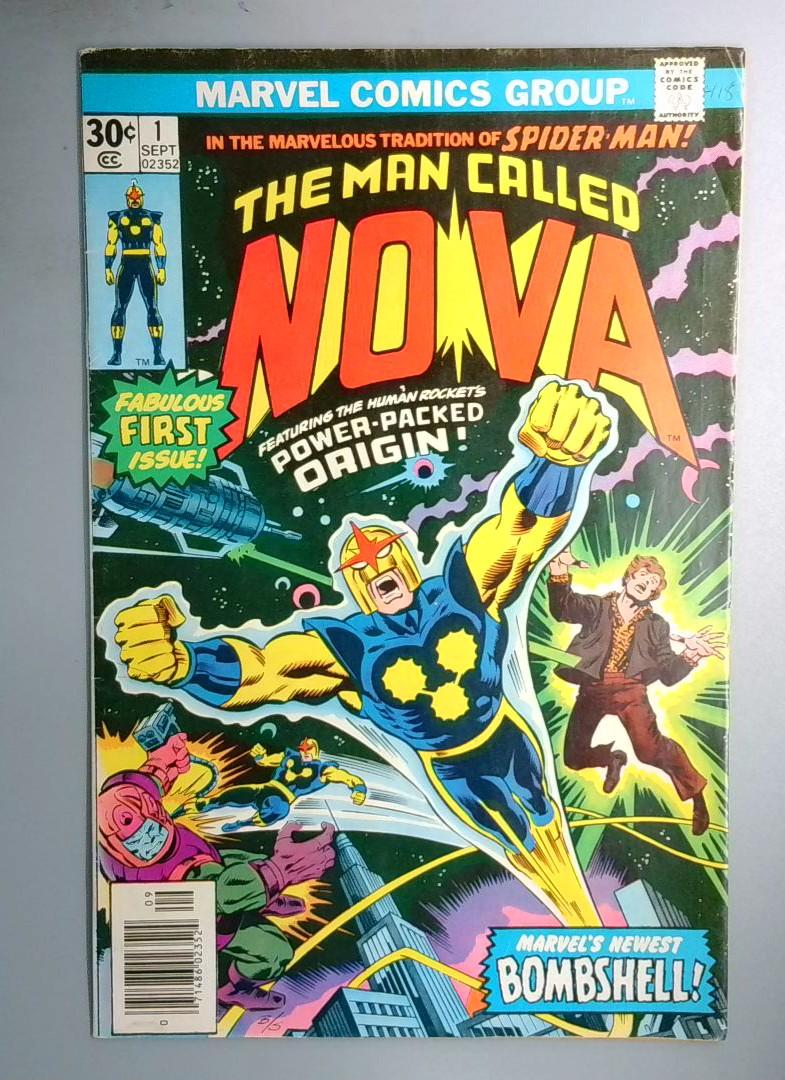 Nova #1 VG 1st Appearance and Origin of Nova Richard Rider Marvel 1976