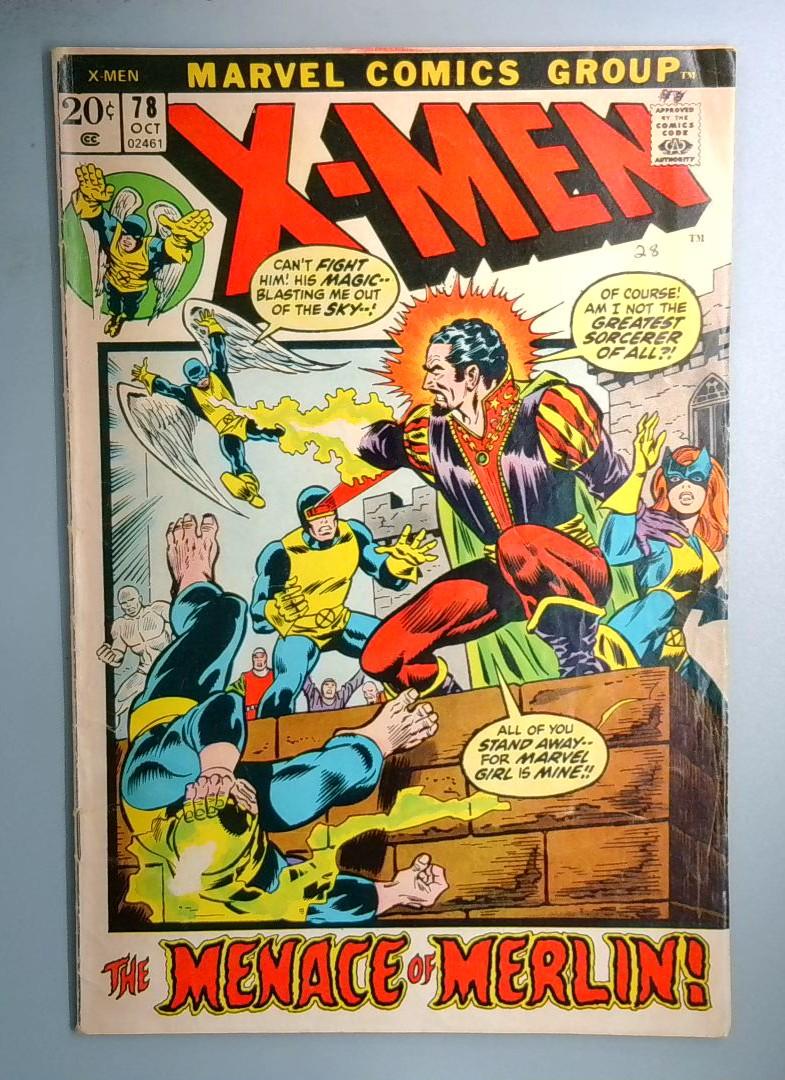 X-Men #78 VG Reprint Issue Marvel 1972