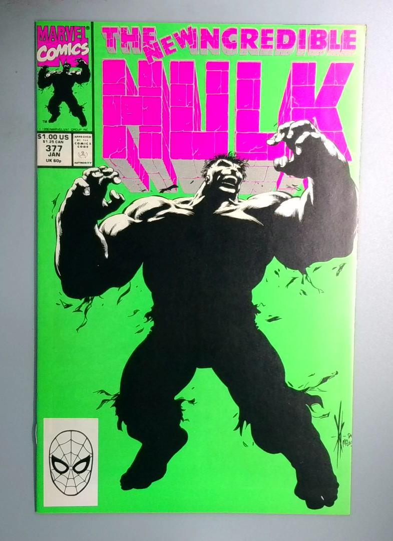 Incredible Hulk #377 NM 1st Professor Hulk Marvel 1991
