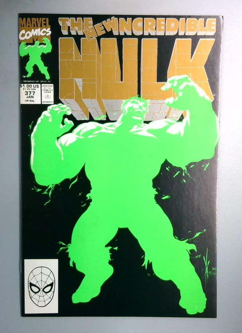 Incredible Hulk #377 NM 2nd 1st Professor Hulk Marvel 1991
