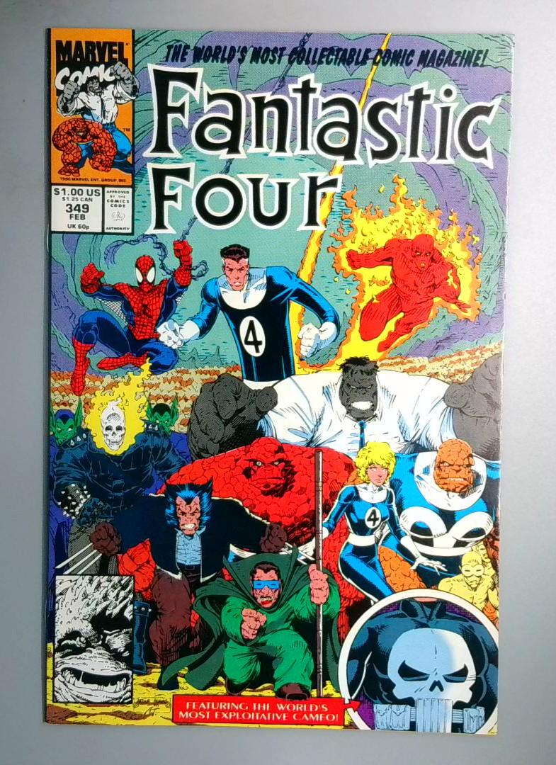 Fantastic Four #349 Hulk Marvel 1991