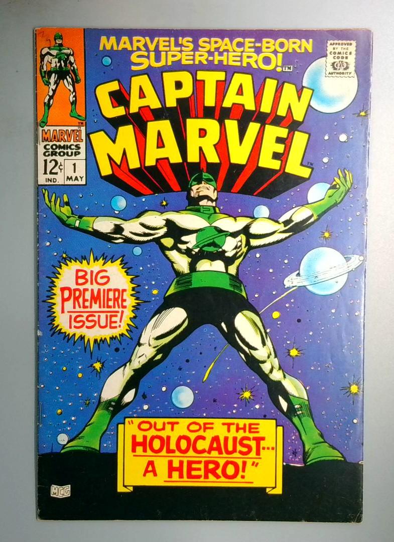 Captain Marvel #1 FN- Marvel 1968