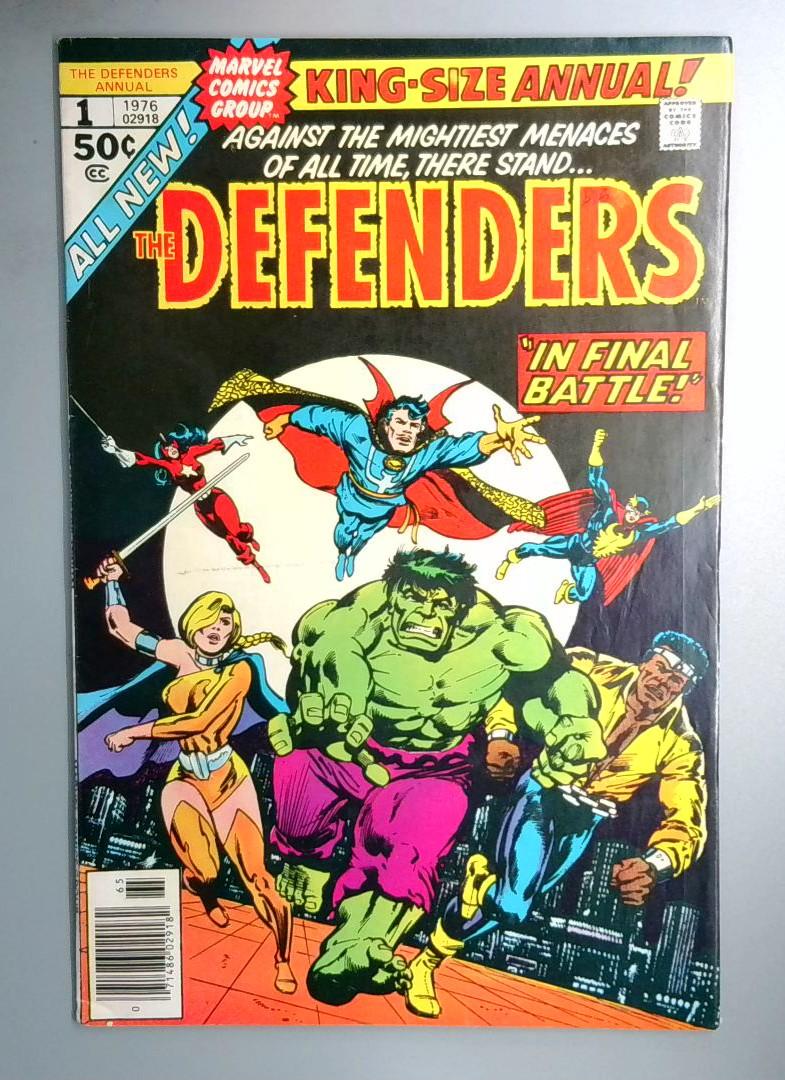 Defenders Annual #1 Marvel 1976