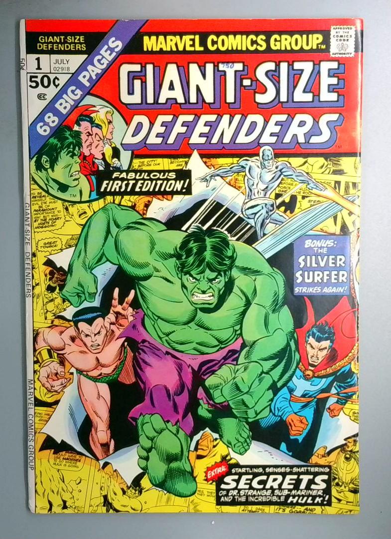 Giant-Size Defenders #1 VF+ Clea Appearance Marvel 1974
