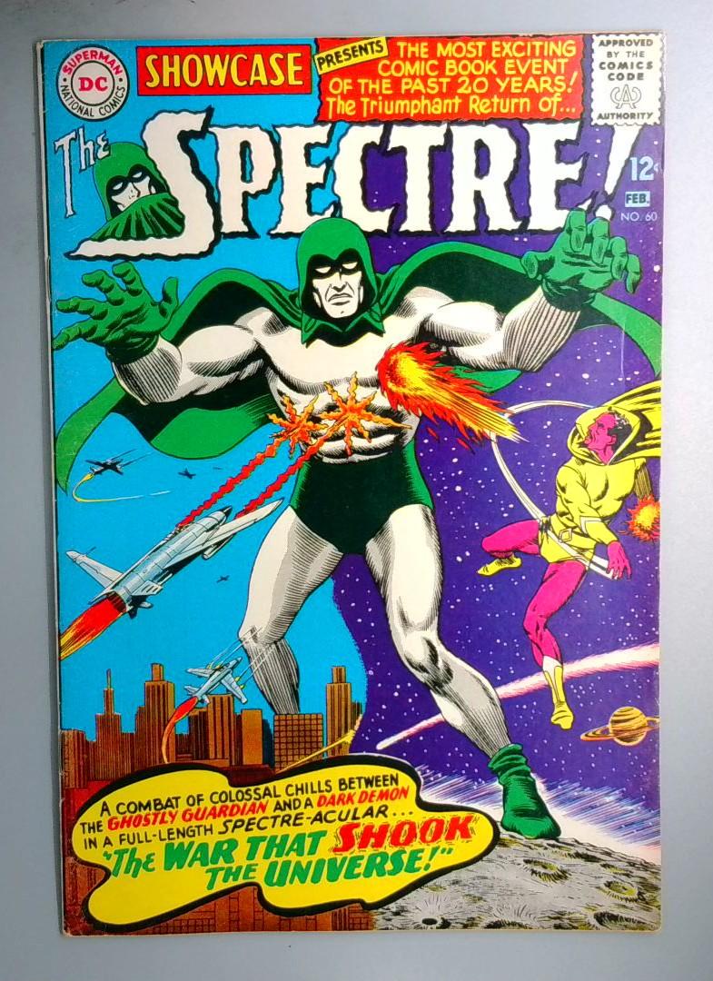 Showcase #60 VF+ 🔥 1st Silver Age Appearance of Spectre DC Comics 1966