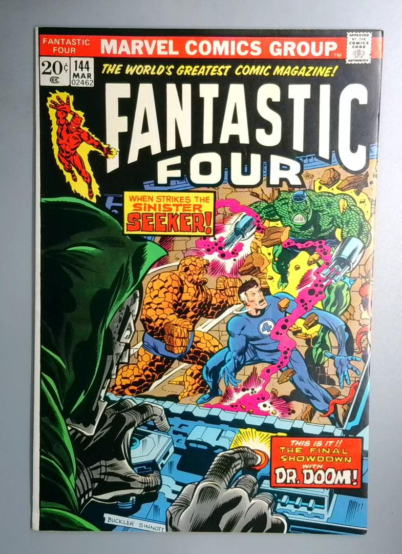 Fantastic Four #144 VG Dr. Doom Marvel 1974