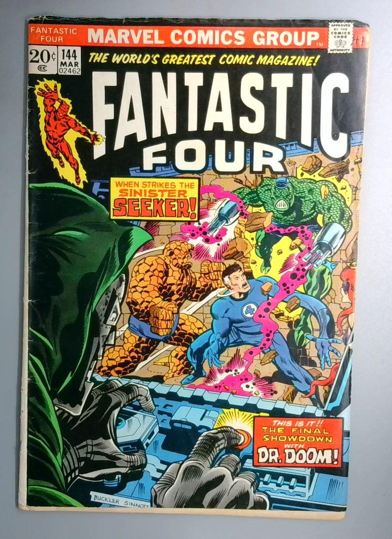 Fantastic Four #144 No MVS Marvel 1974