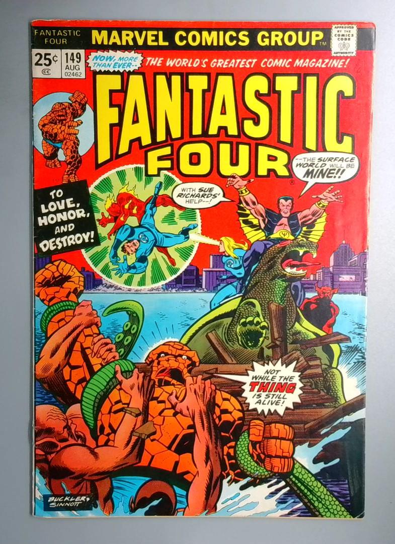Fantastic Four #149 VG Marvel 1974